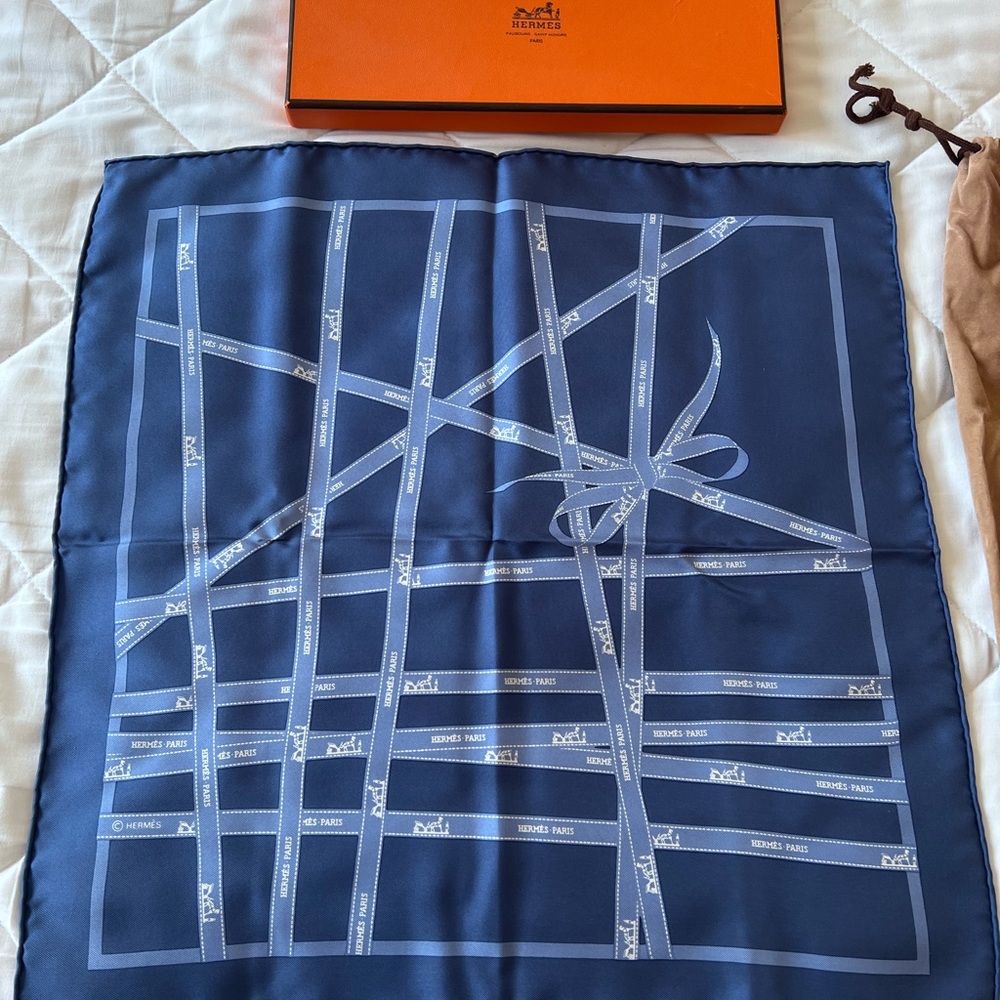 Hermès Silk Scarf with Box